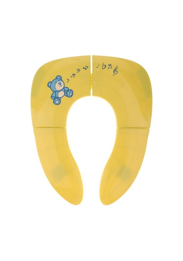 Suntek Katlanır Bebek Klozet Adaptörü Sarı