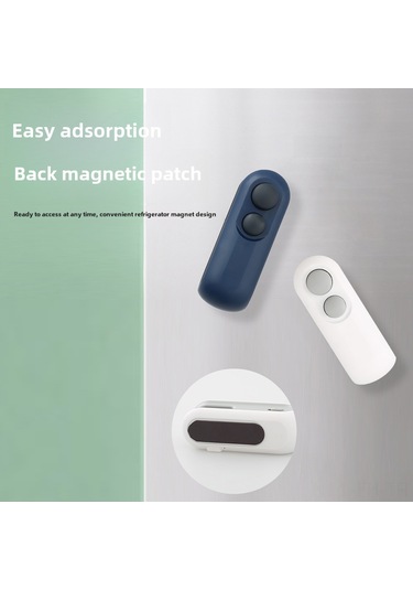 Folinda Ev İçi Mini El Basmalı Poşet Kapama Aleti - Sağlam Kapama, Uzun Süreli Tazelik, Pratik Kullanım Mavi Lacivert