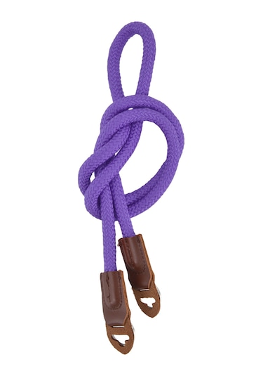 Geeroyoo Yüksek Kaliteli Kauçuk + Nilon Kamera Askısı, Evrensel Yuvarlak Delikli Kameralar İçin, Ayarlanabilir Boyut, 220kg Gerekçesiyle Dayanıklı, Leica/fuji/nikon Uyumlu Mor