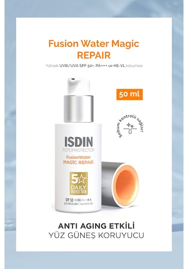 Isdin Fotoprotector Fusion Water Magic Repair Spf50 50 ML
