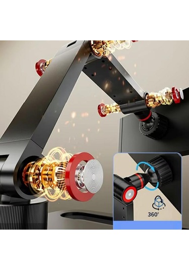 Sones Taşınabilir Vesa Monitör Standı Yüksekliği Ayarlanabilir Döner Masa Montajı 17 İnç Ekranlar İçin Siyah