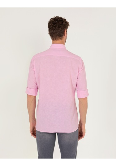 Pierre Cardin Erkek Pembe Gömlek Desenli 50265119-vr041 Pembe