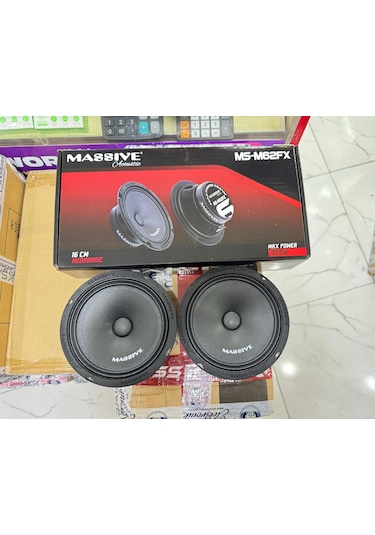 Ms-m62fx 16 Cm Oto Midrange Hoparlör Deprem Serisi Çifti 600wat-