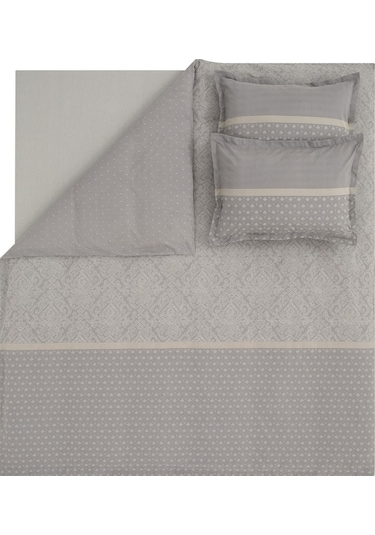 Yataş Bedding Amora Ranforce Tek Kişilik Nevresim Takımı Gri