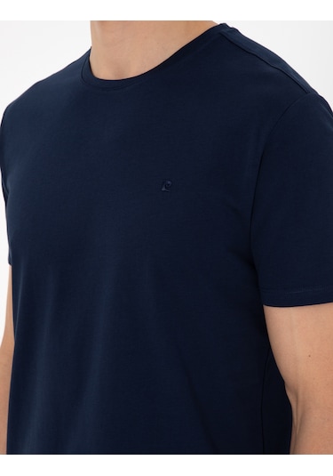 Pierre Cardin Erkek Lacivert Tişört Basic 50306980-vr033 Lacivert