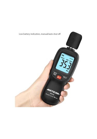 Novahub Jms Metre 30-130db Lcd Ses Seviyesi Ölçer - Gürültü Dijital Ölçüm Cihazı