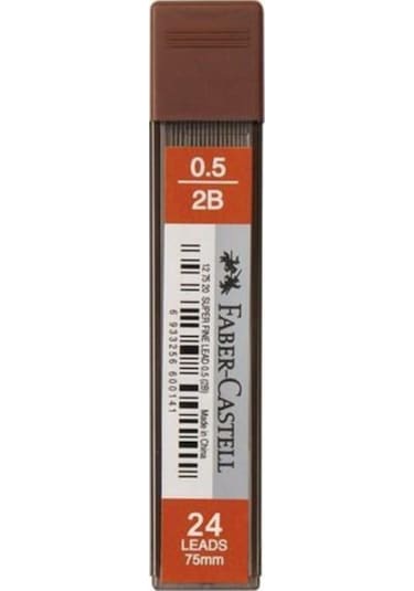 Faber-Castell Super Fine Min 0.5 2B 75 Mm 12 Tüp