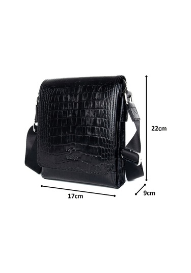 Deri Erkek Postacı Sırt Çantası Spor Günlük Iş Kangaroo K. 5512Cs