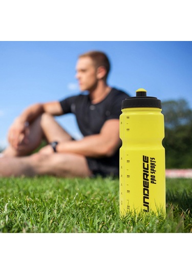 Suntek Spor Su Şişesi Taşınabilir Tekrar Sarı Sarı