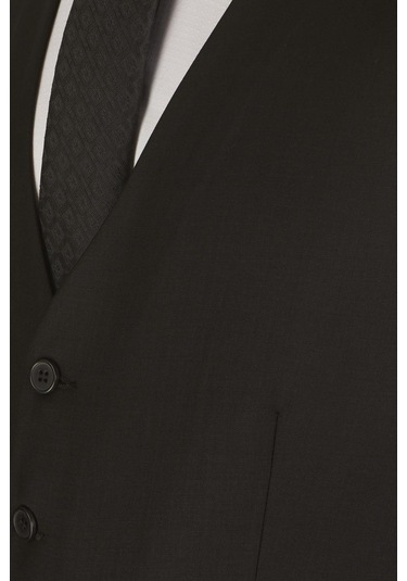 Y 102 Slim Fit Klasik Siyah Yelek Siyah