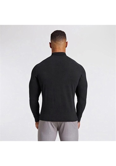 Siyah Muscleguys Erkek Yüksek Boyun Slim Fit Spor Giyim Spor Vücut Geliştirme Nefes Uzun Kollu Ilkbahar Ve Sonbahar T-shirt Siyah Siyah Muscleguys Erkek Yüksek Boyun Slim Fit Spor Giyim Spor Vücut Geliştirme Nefes Uzun Kollu Ilkbahar Ve Sonbahar T-shirt Siyah