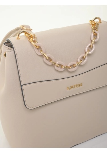 Daniele Patrici Şehir A5 Deri Sırt Çantası 210533372 Bej