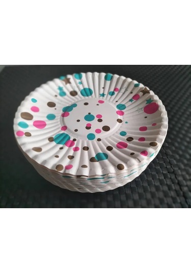 Tverskie Tarelki Kağıt Tek Kullanımlık Tabaklar 331753921 100 adet