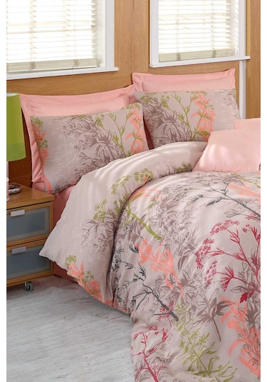 Eponj Home Eponj Home Urla Çift Kişilik Nevresim Seti Bej