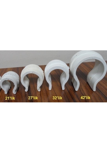 Sera Klipsi 21'lik 100 Adet Sera Naylonu Tutturucu Klips