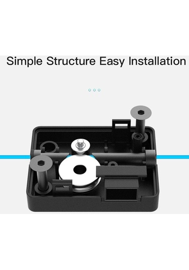 Flybuy Creality Filament Dedektör Kiti - Ender-3 V3 Se/ke İçin Led Göstergeli Otomatik Algılayıcı Paketli Siyah