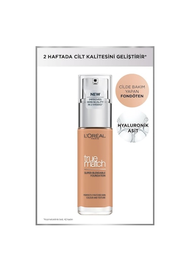 L'Oreal Paris True Match Bakım Yapan Fondöten 7R Rose Amber