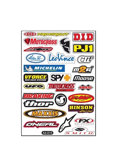 Beyoğlu Grup A4 Sticker 015 Tek Paket Çoklu Sticker