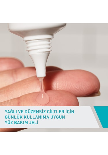 CeraVe Yağlı ve Akneye Eğilim Gösteren Ciltler için Yüz Bakım Jeli 40 ML