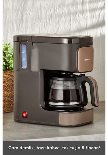 Karaca Just Coffee Aroma 2 In 1 Filtre Kahve ve Çay Demleme Makinesi