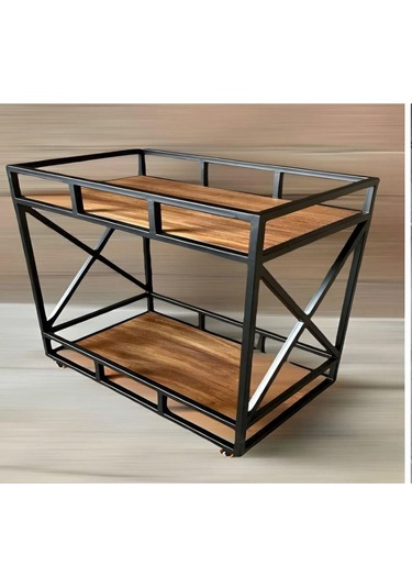 Fbt Dekoratif Sehpa 60x45 Siyah