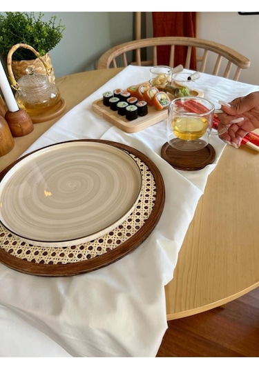 Rattan Hazeran Supla Eskitme Model %100 Doğal Hazeran M023 Eskitme Kahverengi