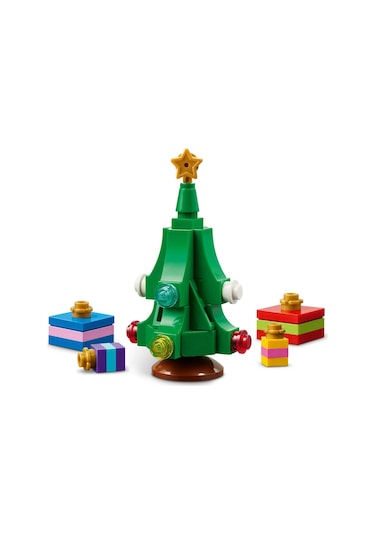 LEGO® Noel Baba’nın Dağıtım Kamyonu 40746 -8 Yaş ve Üzeri Çocuklar için Yılbaşı Hediyesi ve Elf Minifigürü İçeren Oyuncak Yapım Seti (224P)