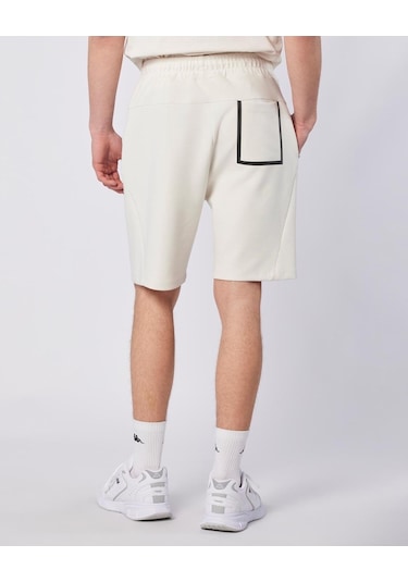 Kappa Erkek Ecru Fabıo Short Sweatshorts 34213gw-z8a Ekru