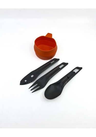 Wildo Camp-a-box Light Ocy Yemek Seti - Turuncu Turuncu