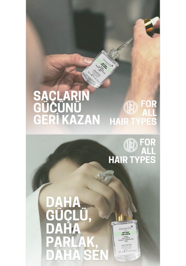Esouven Saç Dökülme Karşıtı Yıpranmış Saç Bakımı ve Yenileme Etkili Serum 30 ML