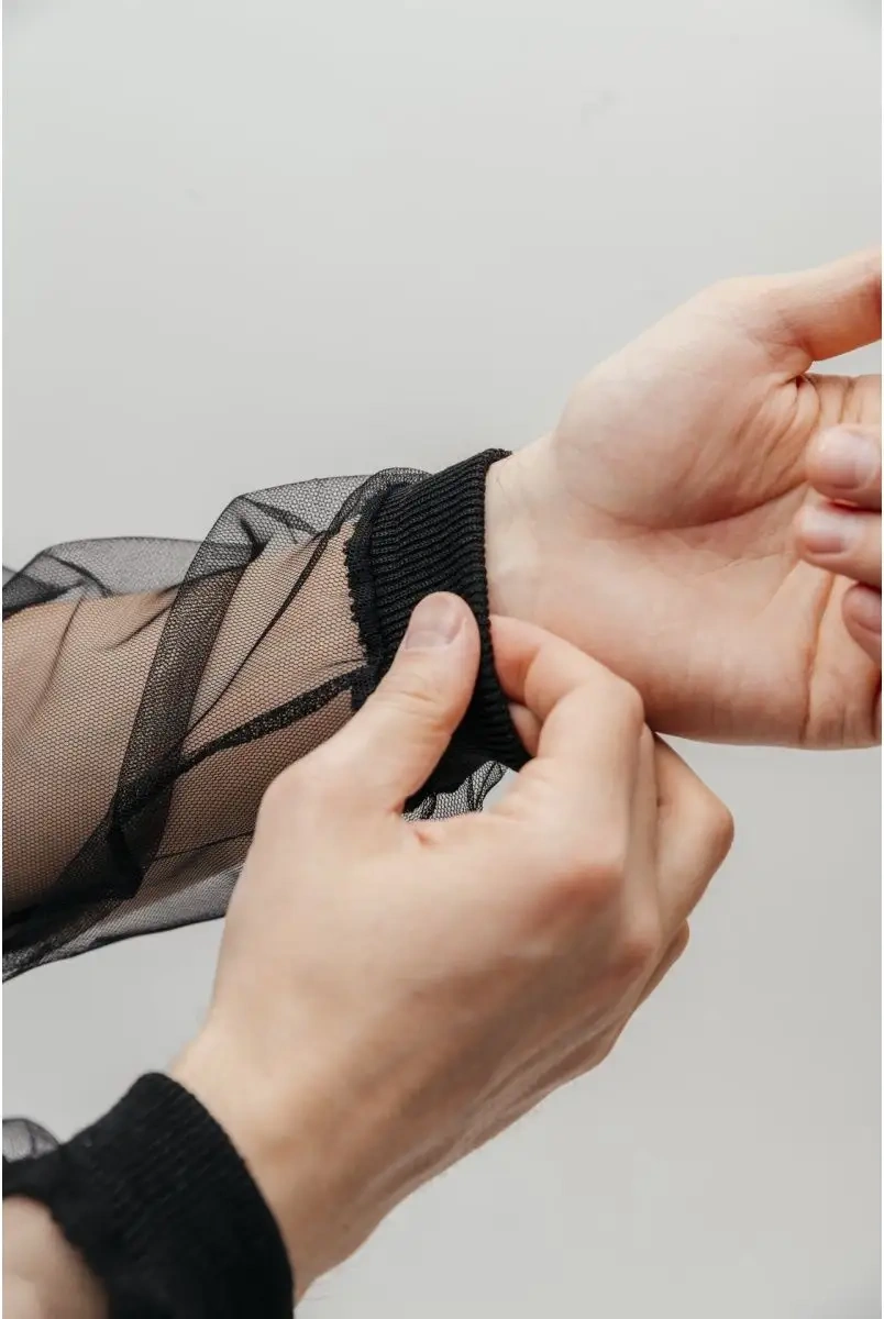 Knott Sivrisinek İçin Anorak 58023234 Siyah