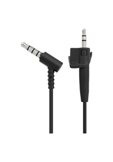 Sandwich Bose Ae2 Kulaklık Mikrofonlu Ses Kablosu, Ses Düzeyi Kontrol, Tpe, 150cm, Siyah