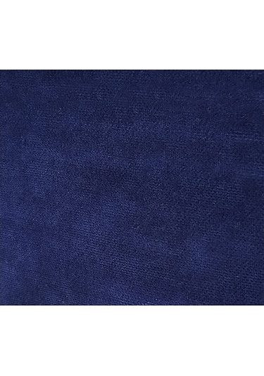 Evdepo Home Parlament Petek Fon Perde Tek Kanat Lacivert