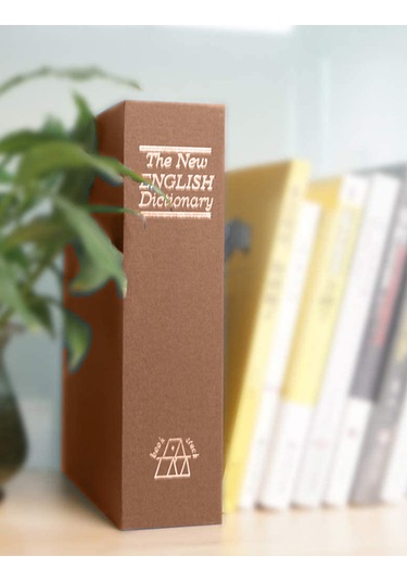 Mühlen Secret Safe 265 Büyük Boy Kitap Şekli Gizli Şifreli Kasa