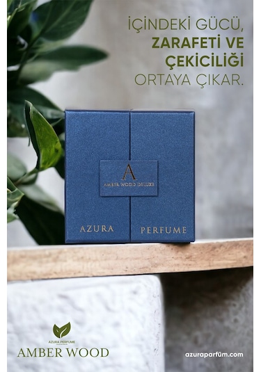 Azura Prestige Niche Amber Wood Unisex Parfüm EDP 100 ML