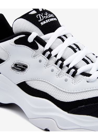 Skechers D'Lites 4.0 - Fresh Diva Kadın Siyah Sneakers 149492 Bkw Siyah