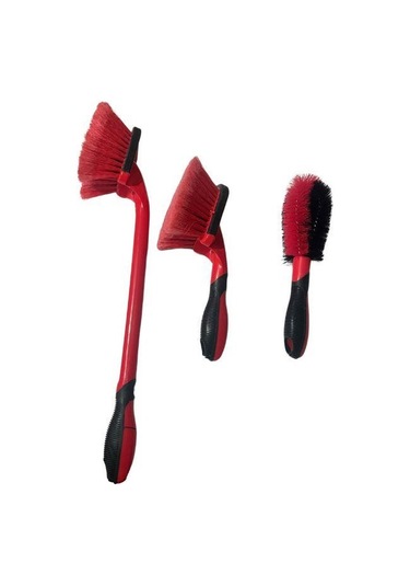 Autocher 3 Parça Premium Firça Seti