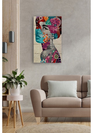 Doğal Taş Tablo - Duvar Dekoru, Salon Tablosu, Mutfak Tablosu, Dekoratif Tablo 30x50cm