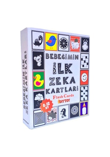 Diytoy Bebeğimin Ilk Zeka Kartları flash Kart