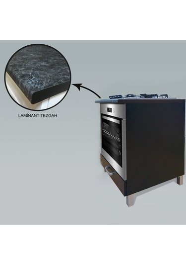 Ankastre Modülü Siyah