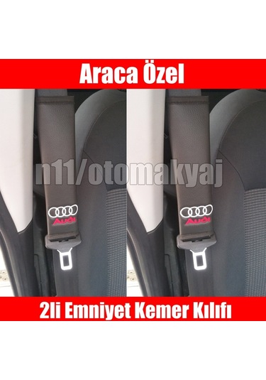 Audi Oto Koltuk Deri Kemer Kılıfı