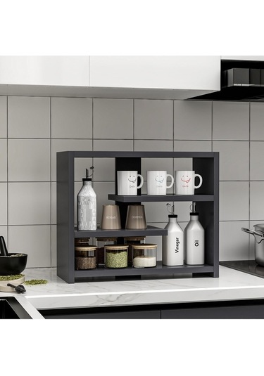 Gupse Raf Atlantik Çam - Antrasit Antrasit