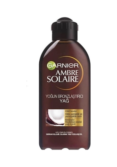 Garnier Ambre Solaire Bronzlaştıcı Yağ 200 ML