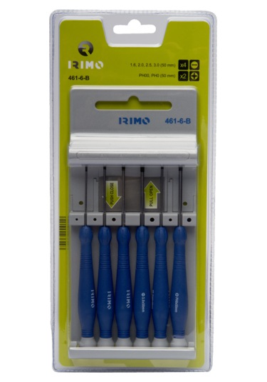 Irimo 461-6-B Saatçi Tornavida Seti 6 Parça