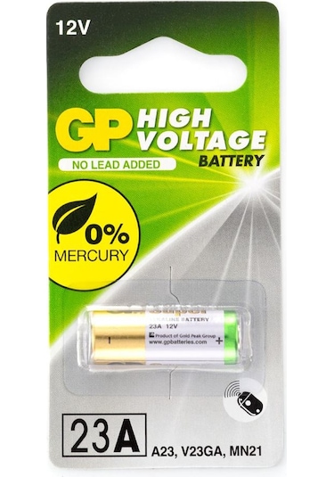 Gp 23a 12v Alkalin Spesifik Kumanda Pili Gp23a-c5