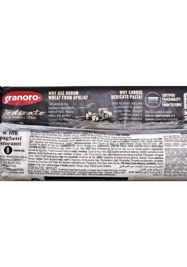 Spaghetti Granoro Dedicato 500 G