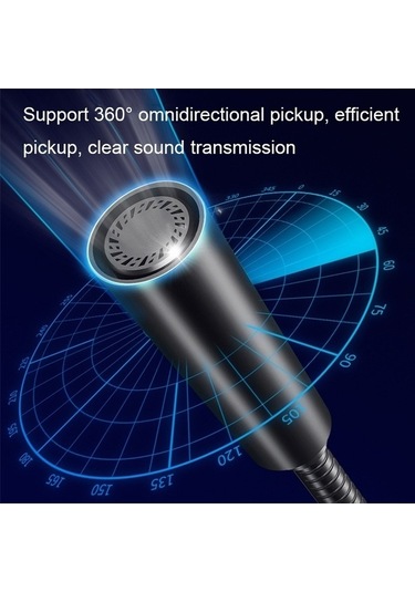 Wondernest Rgb Aydınlatma Efekti Bilgisayar Masaüstü Mikrofonu, Anında Entegrasyon