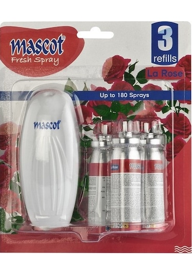 Mascot Fresh Sprey Banyo Spreyi La Rose 3 Yedekli