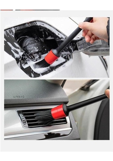 Araç Oto Detaylı Temizlik Fırçası Parlatma Süngeri Seti 8 parça