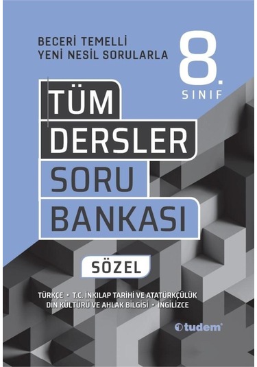 8. Sınıf Tüm Dersler Beceri Temelli Soru Bankası Sözel
